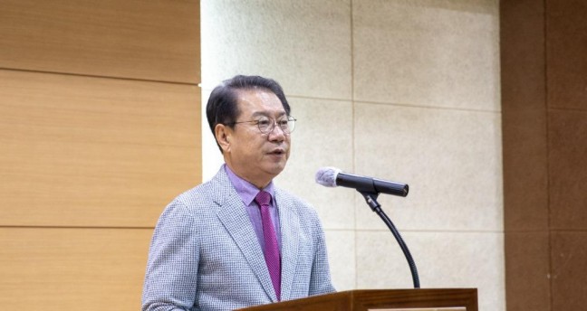송인헌 괴산군수, 직원조회서 지역경제 활성화 강조