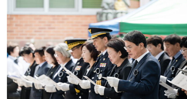 청양군, 우산 충령사서 '제68회 현충일 추념식' 봉행