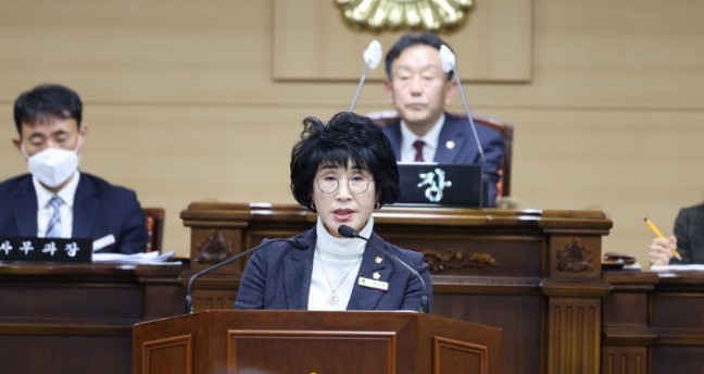 박순화 부여군 의원, 군정질문...