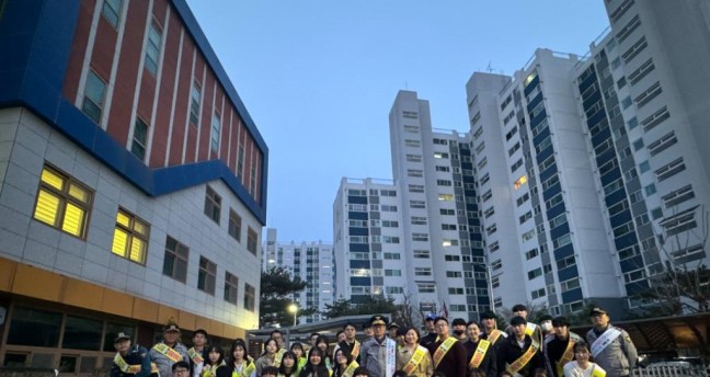제천경찰서·제천시‘줄줄이 운동’합동 캠페인 실시