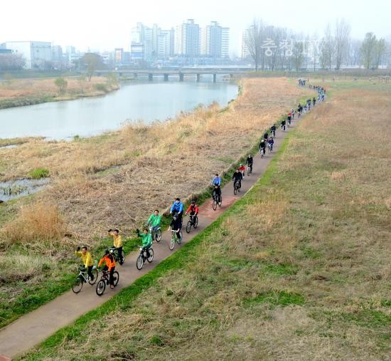 2014년 Green-BEST 증평자전거대행진 개최