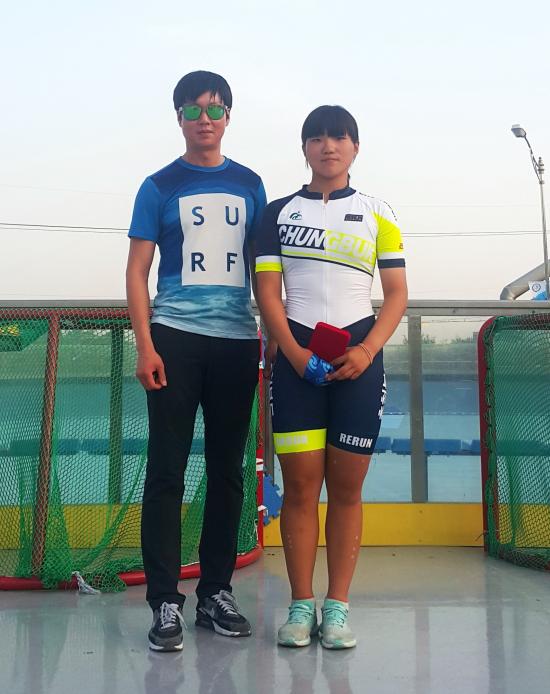 단성중학교 강혜원, 2018 아시아롤러선수권 대회 동메달 획득
